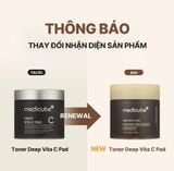  Toner Pad Dưỡng Sáng Da, Mờ Thâm Medicube Deep Vita C Pad (70 Miếng) 