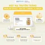  (Hộp 30 miếng) Mặt Nạ Giấy Dưỡng ẩm Wonjin Effect Concentrated Essence Mask 350g 