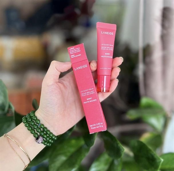  (Mẫu mới) Son Dưỡng Môi Căng Bóng Laneige Lip Glowy Balm 10g 