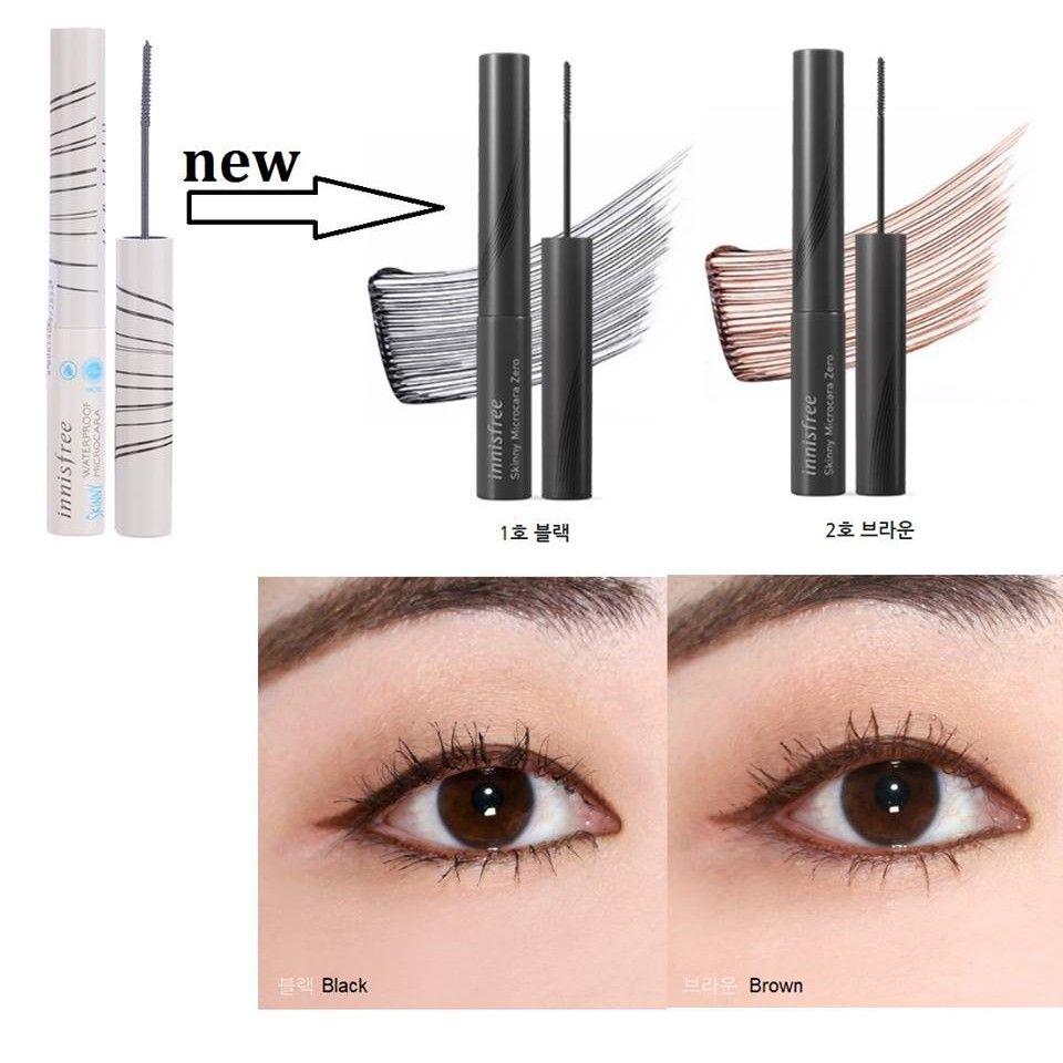  Mascara siêu mảnh Innisfree Skinny Microcara 3.5g 