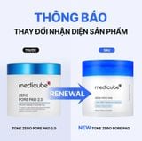  Toner Pad Hỗ Trợ Thu Nhỏ Lỗ Chân Lông, Mềm Mịn Da Medicube Zero Pore Pad 2.0 (70 miếng) 
