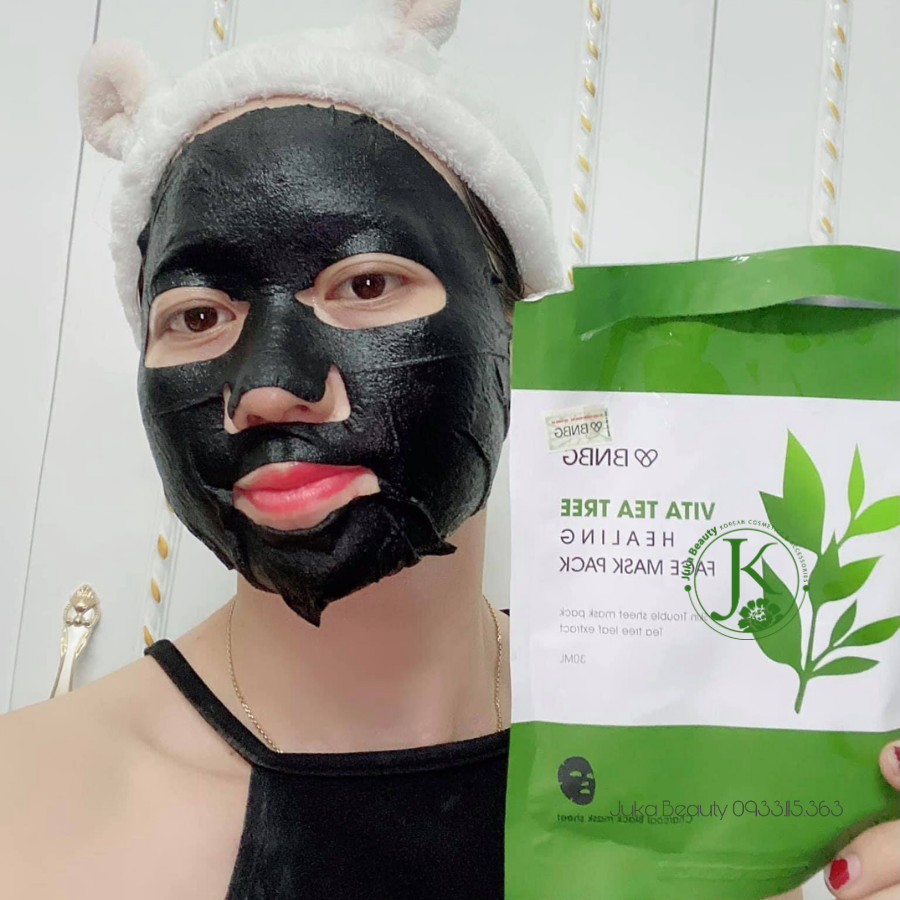  Mặt Nạ Tràm Trà Giảm Mụn BNBG Vita Tea Tree Healing Face Mask Pack 30ml 