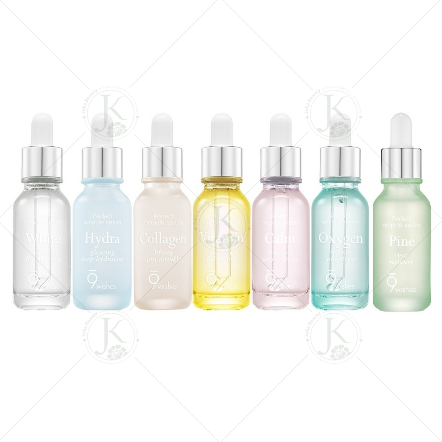  (SALE) Tinh chất Cấp ẩm, Làm Sáng Da 9Wishes Ampule Serum 