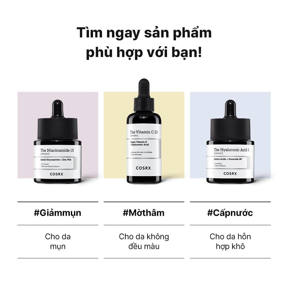  Tinh Chất Chăm Sóc Da Mụn Toàn Diện Cosrx The Niacinamide 15 Serum 20ml 