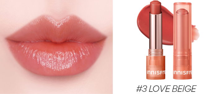  [MẪU MỚI] Son Dưỡng Có Màu Làm Mềm Môi Innisfree Dewy Tint Lip Balm 3.2g 