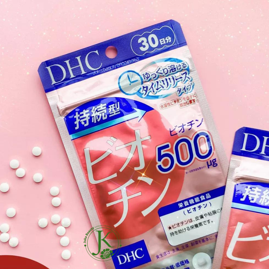  Viên uống ngăn rụng tóc làm đẹp da DHC Sustained Release Biotin (30 viên/ 30 ngày) 