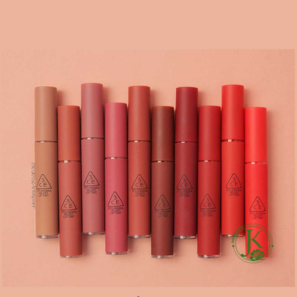  Son Kem Lì Lâu Trôi 3CE Velvet Lip Tint 4g 