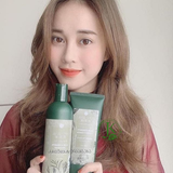  Bộ dầu gội - xả chiết xuất gừng hà thủ ô cấp ẩm trị rụng tóc Weilaiya Zingiber Officinale Juice Bright Hair 