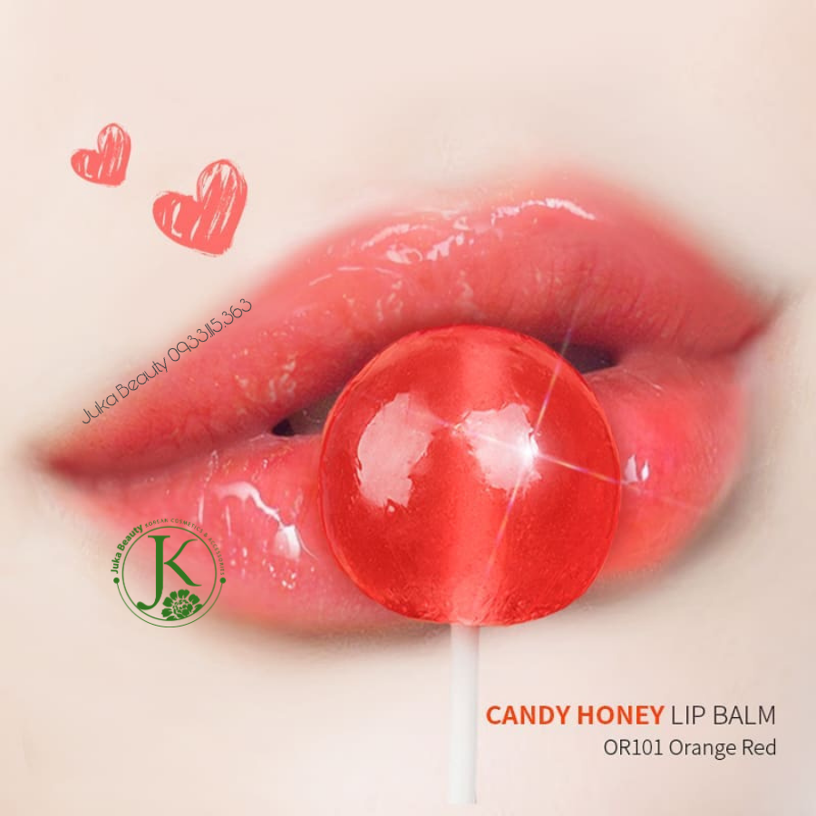 Son dưỡng môi mật ong có màu YNM Candy Honey Lip Balm 