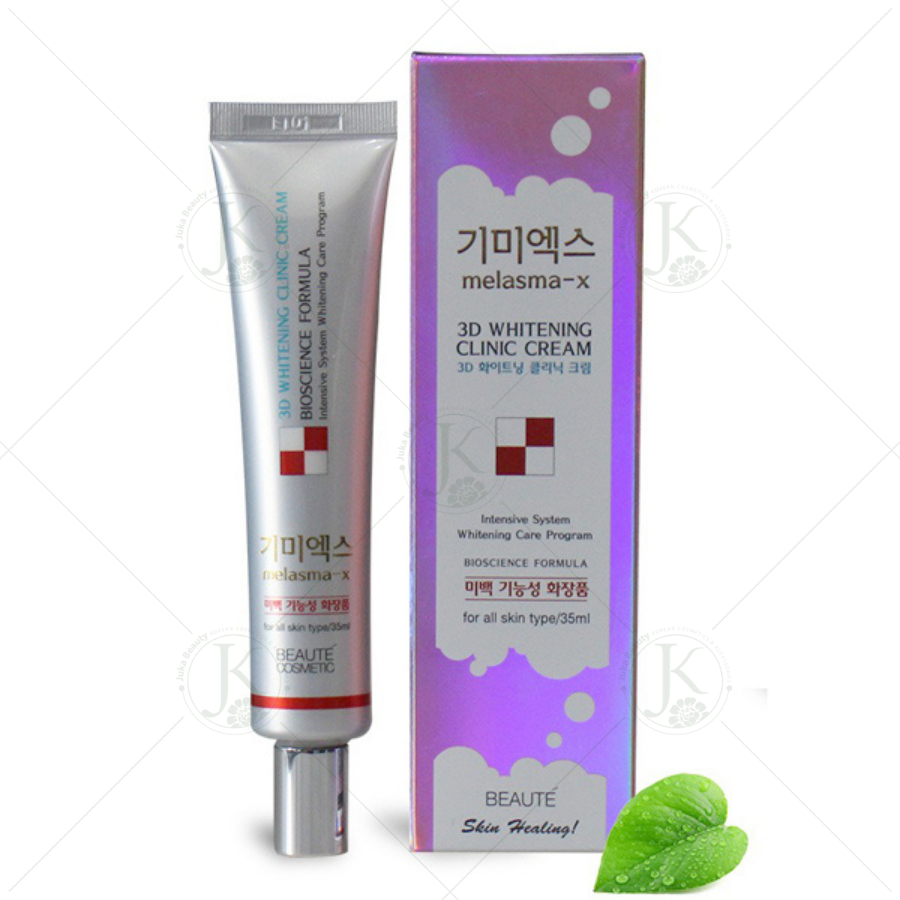 Kem Dưỡng Mờ Thâm, Giảm Nám Melasma-X 3D Whitening Clinic Cream 40ml