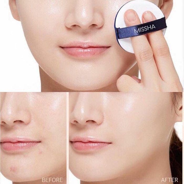  Phấn nước kiềm dầu Missha Magic Cover Lasting Cushion SPF50+ PA+++ 