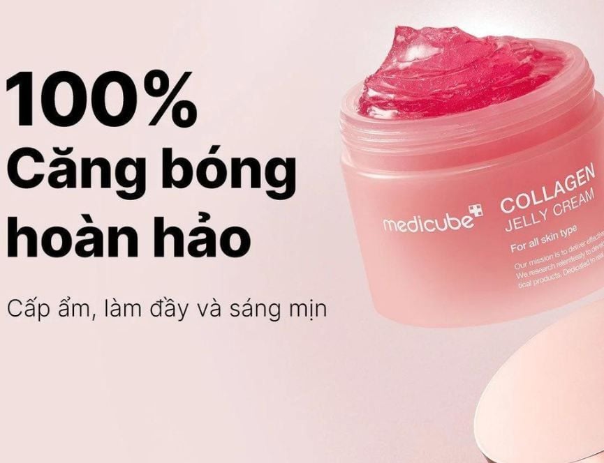  Kem Dưỡng Thạch Căng Bóng, Ngừa Lão Hóa Medicube Collagen Jelly Cream 50ml/ 110ml 