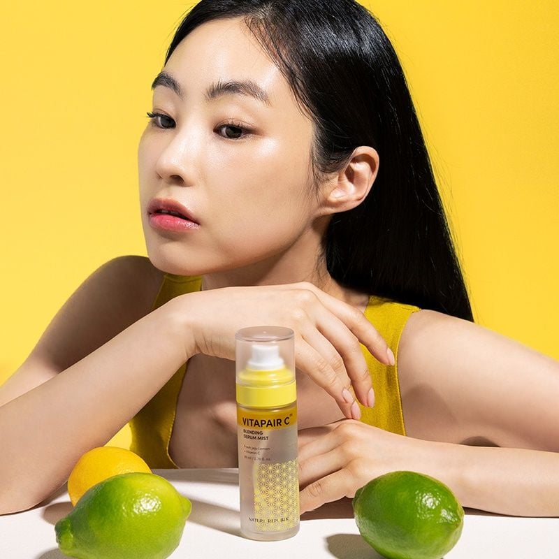  Tinh chất dạng xịt khoáng Nature Republic Vitapair C Blending Serum Mist 80ml 