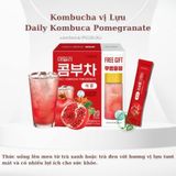  [TẶNG KÈM BÌNH NƯỚC] TRÀ TRÁI CÂY LÊN MEN KOMBUCHA DAILY KOMBUCHA HÀN QUỐC (5G X 20 GÓI) 