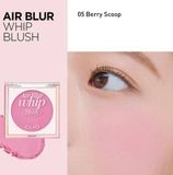  (NEW) Phấn Má Hồng Dạng Thạch Clio Air Blur Whip Blush 3g 