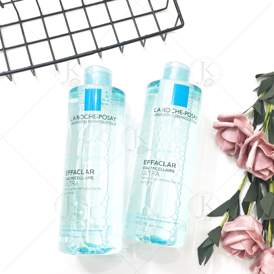 Nước Tẩy Trang Kiểm Soát Nhờn La Roche-Posay Micellar Water - Peaux Grasses Oily Skin 400ml (Xanh ngọc)