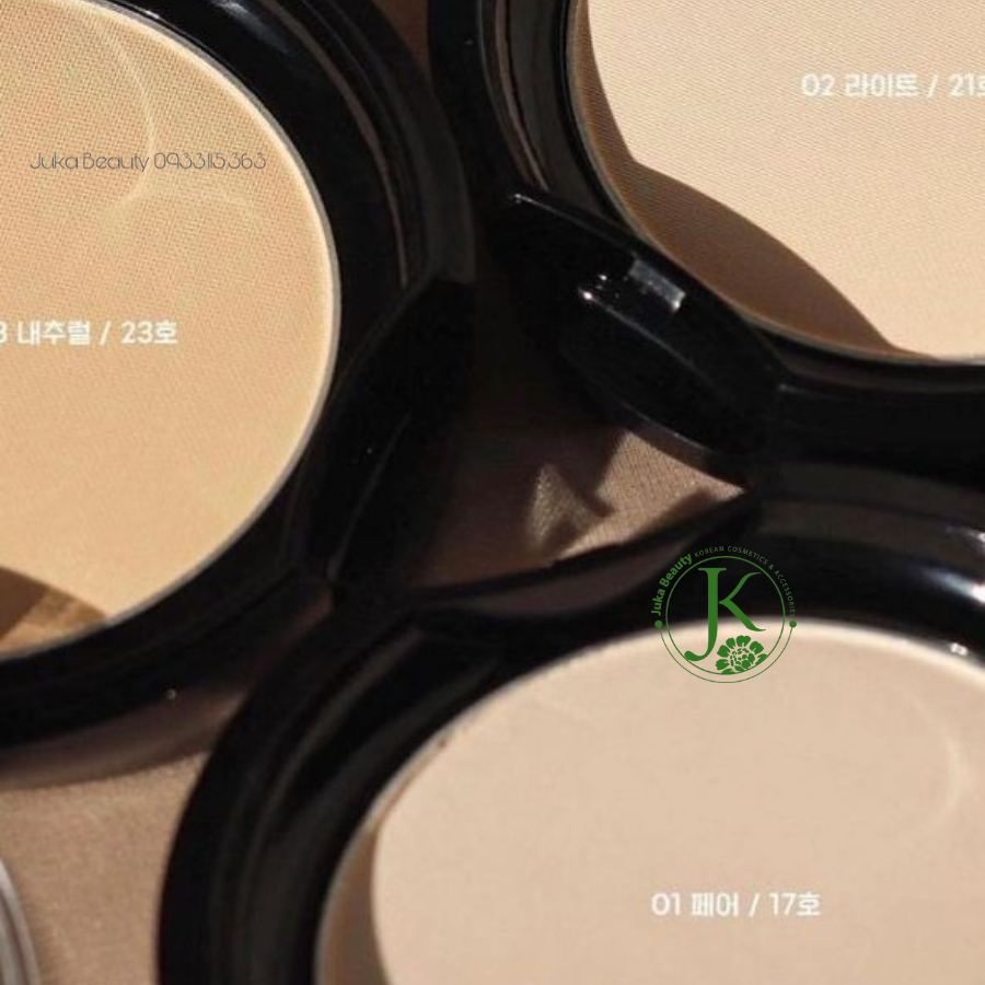  Phấn phủ Kiềm Dầu Nâng Tone Da About Tone Blur Powder Pact 9g (Đen) 