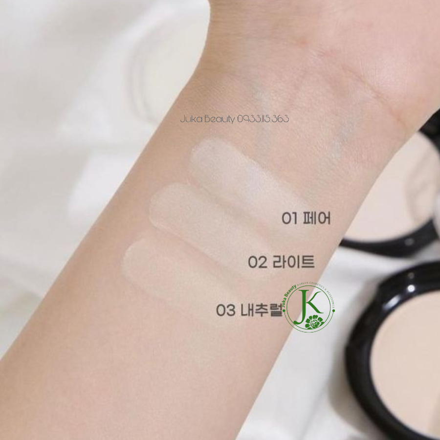  Phấn Phủ Kiềm Dầu, Nâng Tone Da About Tone Blur Powder Pact 9g 