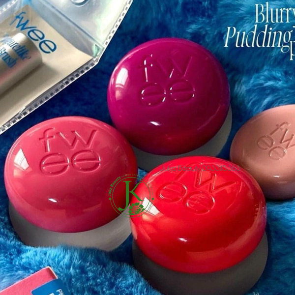  Son Môi Kiêm Má Hồng Fwee Lip & Cheeck Blurry Pudding Pot 5g 