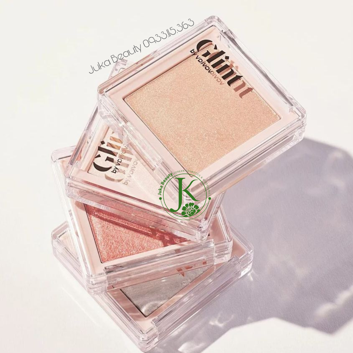 Phấn Bắt Sáng Đa Năng Glint By Vdivov Highlighter 2.3g 