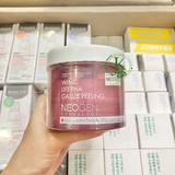  Toner Pad Rượu Vang, Tẩy Da Chết Neogen Wine Lift PHA Gauze Peeling 190ml (30 miếng) 