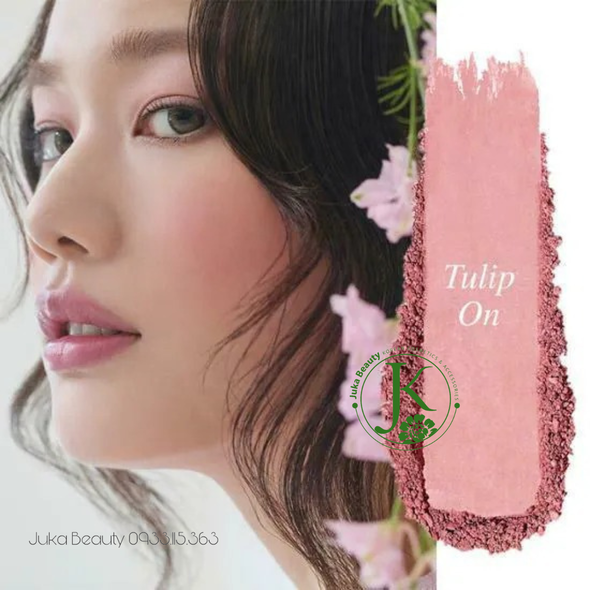  Phấn Má Hồng Glint By Vdivov Baked Blush 2.4g 