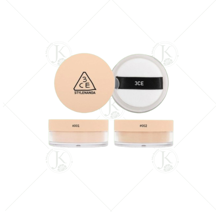  Phấn Phủ Bột Kiềm Dầu 3CE Natural Finish Loose Powder 8.5g 