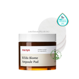  Miếng Bông Cấp ẩm, Phục Hồi Da Manyo Bifida Biome Ampoule Pad 150ml (70 Miếng) 
