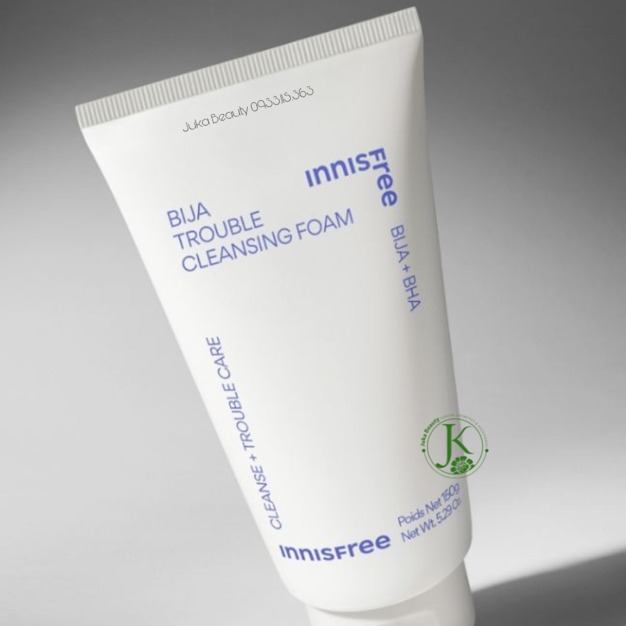  [PHIÊN BẢN 2023] Sữa Rửa Mặt Dành Cho Da Mụn Innisfree Bija Trouble Facial Foam 150ml 