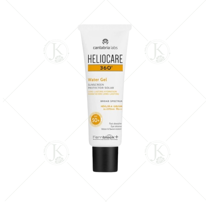  Kem Chống Nắng Phổ Rộng, Chống Ánh Sáng Xanh Heliocare 360 Water Gel Sunscreen Protector Solar SPF50 PA++++ 50ml 