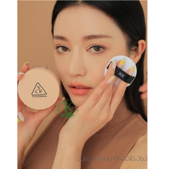  Phấn Phủ Bột Kiềm Dầu 3CE Natural Finish Loose Powder 8.5g 