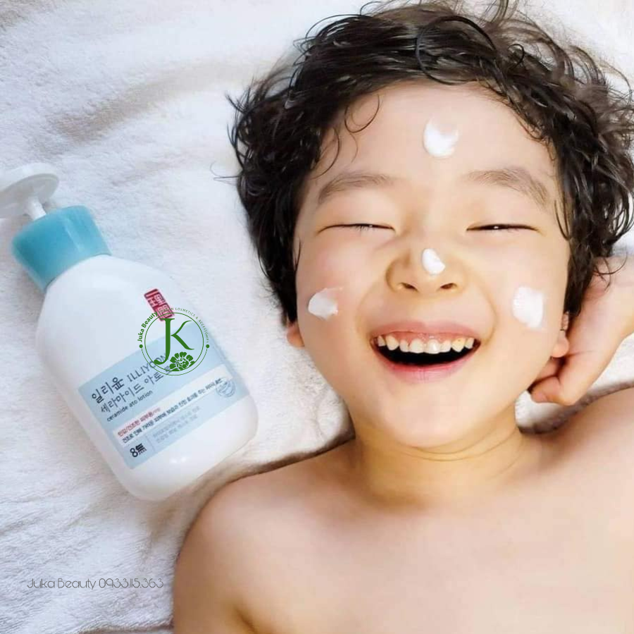  Sữa Dưỡng Thể Dưỡng ẩm, Mềm Mịn Da Dành cho Mặt và Body Illiyoon Ceramide Ato Lotion 