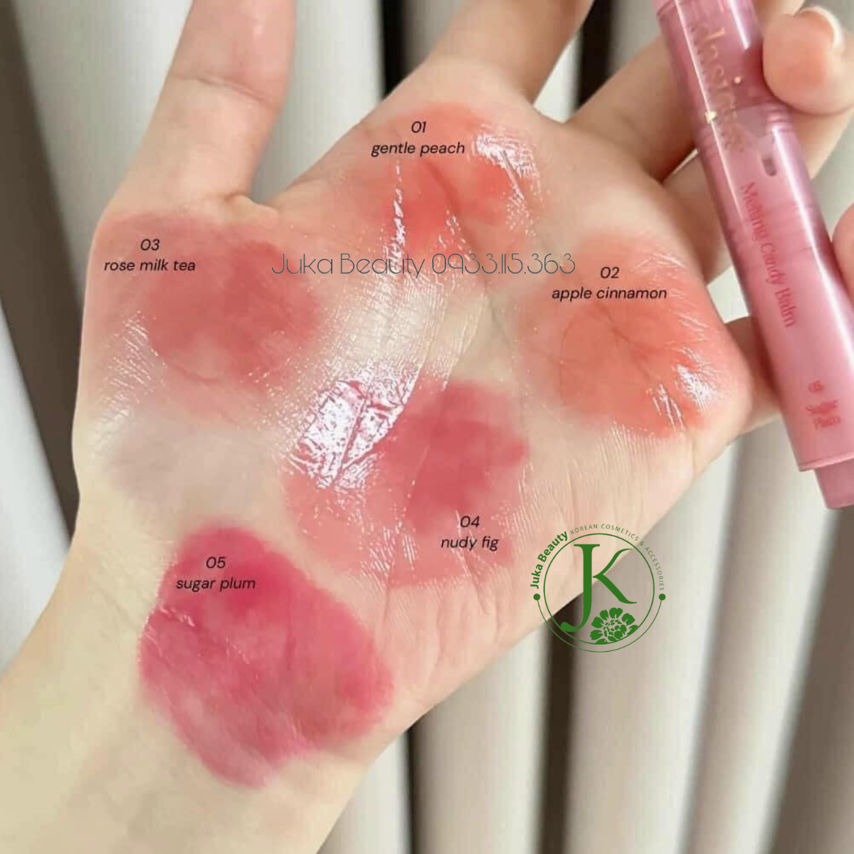  (SALE) Son Dưỡng Có Màu Dasique Melting Candy Balm 1.5g 