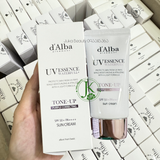  (Tím) Kem Chống Nắng Nâng Tone, Hiệu Chỉnh Màu Da d'Alba Waterfull Tone Up PURPLE Correcting Sun Cream SPF50+ PA++++ 50ml 