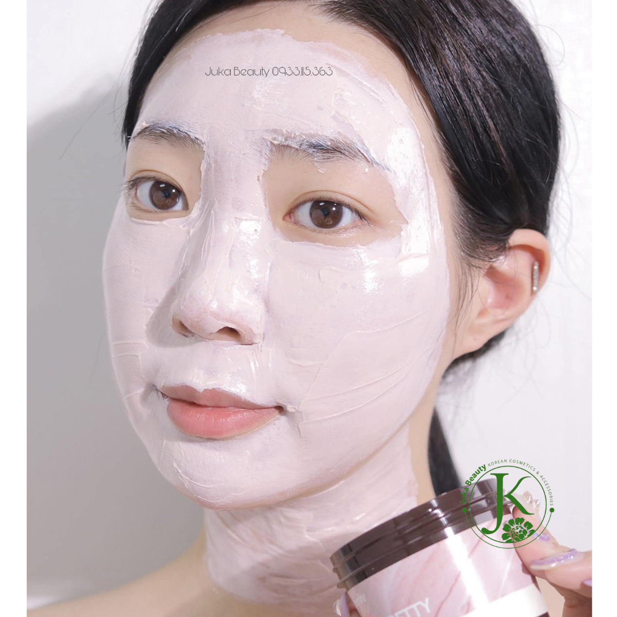  Mặt Nạ Đất Sét Làm Sạch, Sáng Da Nhạy Cảm Aperire Spa Relief VERY PRETTY Pore Mask 120g 