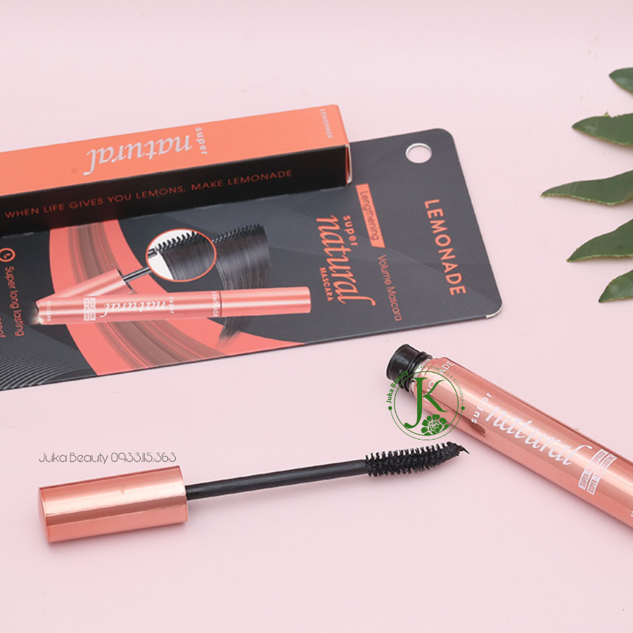  Chuốt Mi Mascara Cong Dày, Lâu Trôi Lemonade Supernatural Mascara Black 7.5g 