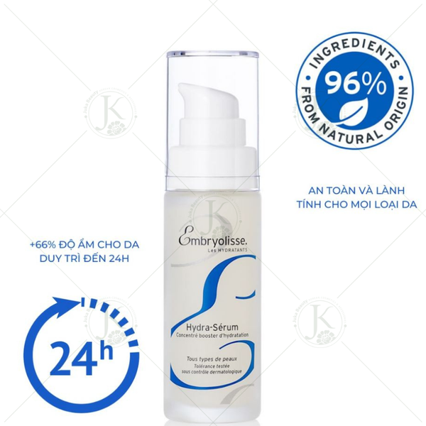  Tinh Chất Cấp ẩm Sâu Đa Tầng Embryolisse Hydra Serum 30ml 