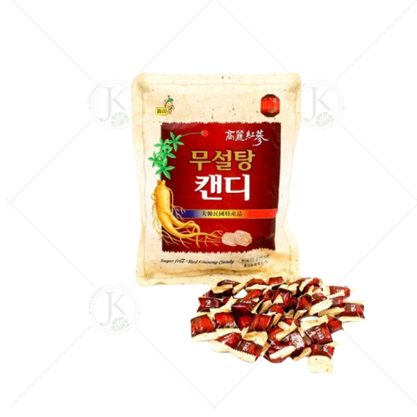  Kẹo Sâm Không Đường Sugar Free Red Ginseng Candy 500g 