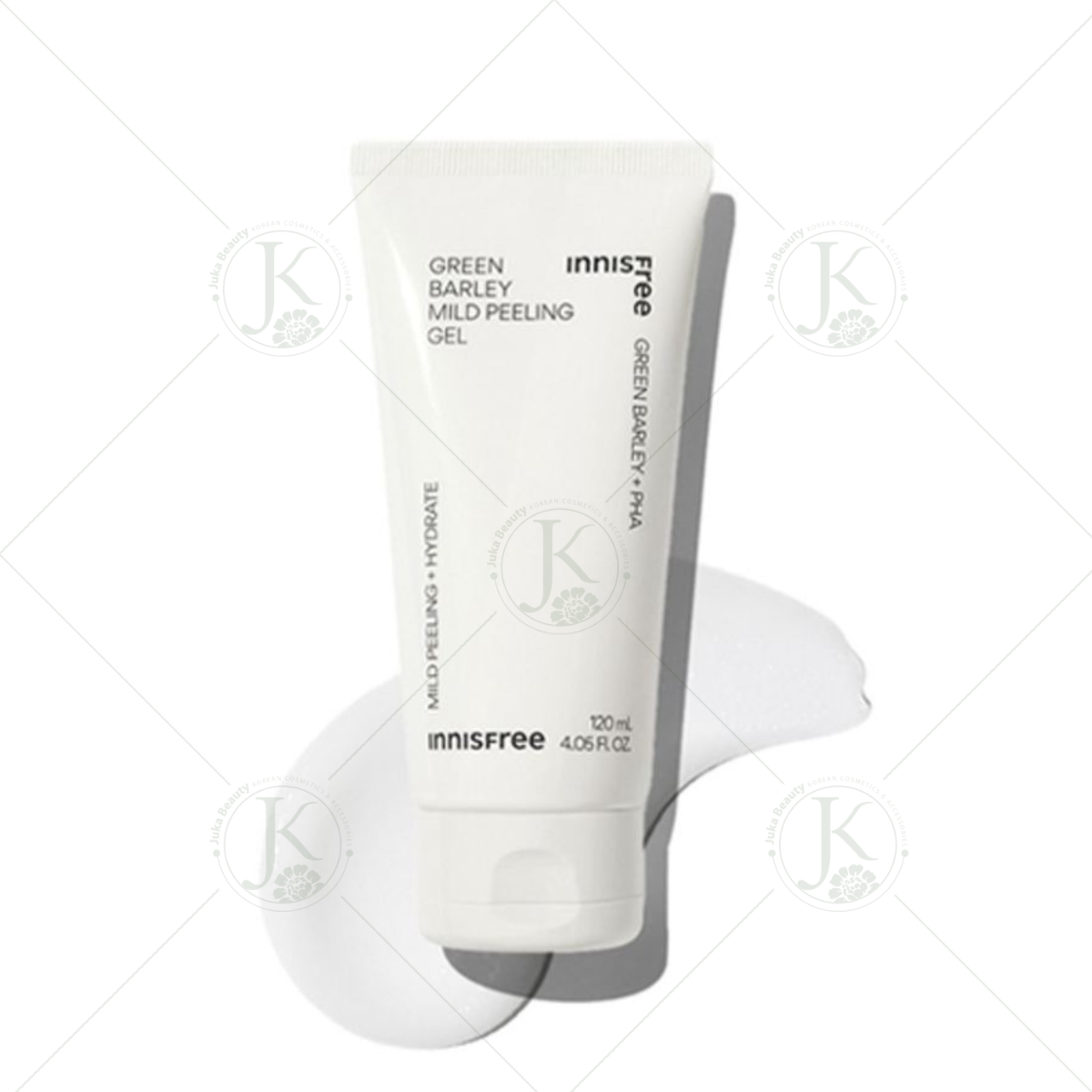 Tẩy Da Chết Sạch Da, Dưỡng ẩm Innisfree Green Barley Gommage Peeling Mask 120ml (Mẫu Mới)