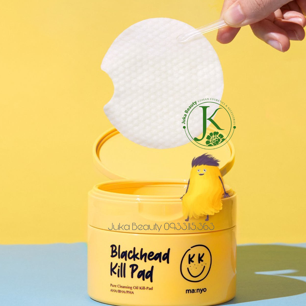  Dầu Tẩy Trang Dạng Miếng Manyo Blackhead Kill Pad All In One Deep Cleansing 200ml (50 miếng) 