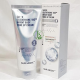  Dưỡng Thể Trắng Da Toàn Thân Sur.Medic Super Glutathione 100 Bright Body Tone Up Cream 150ml 