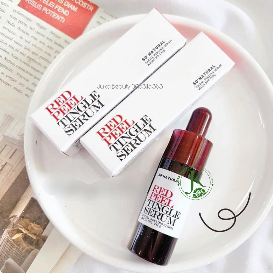  Tinh Chất Tẩy Da Chết Hóa Học So Natural Red Peel Tingle Serum 11ML (MINI SIZE) 