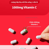  Viên uống Vitamin C Hỗ Trợ Sáng Da Eundan Vitamin C 1000mg Hàn Quốc (120 viên) 