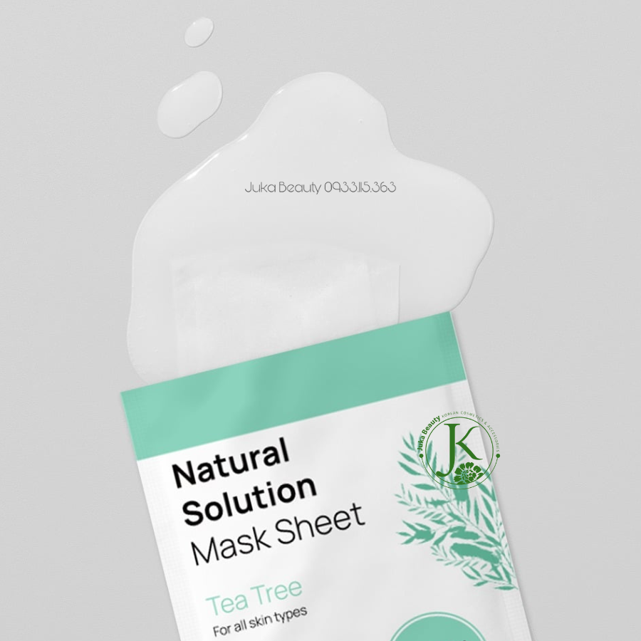  Mặt Nạ Giấy Dưỡng ẩm Sáng Da Freska Natural Solution Mask Sheet 25ml (1 miếng) 