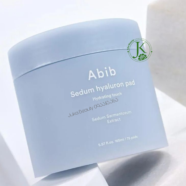  Miếng Bông Tẩy Da Chết, Dưỡng Ẩm Abib Sedum Hyaluron Pad 165ml (75 Miếng) 