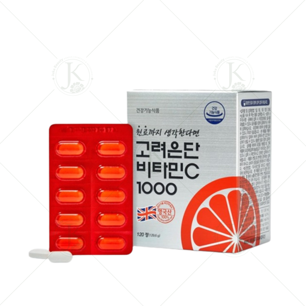  Viên uống Vitamin C Hỗ Trợ Sáng Da Eundan Vitamin C 1000mg Hàn Quốc (120 viên) 