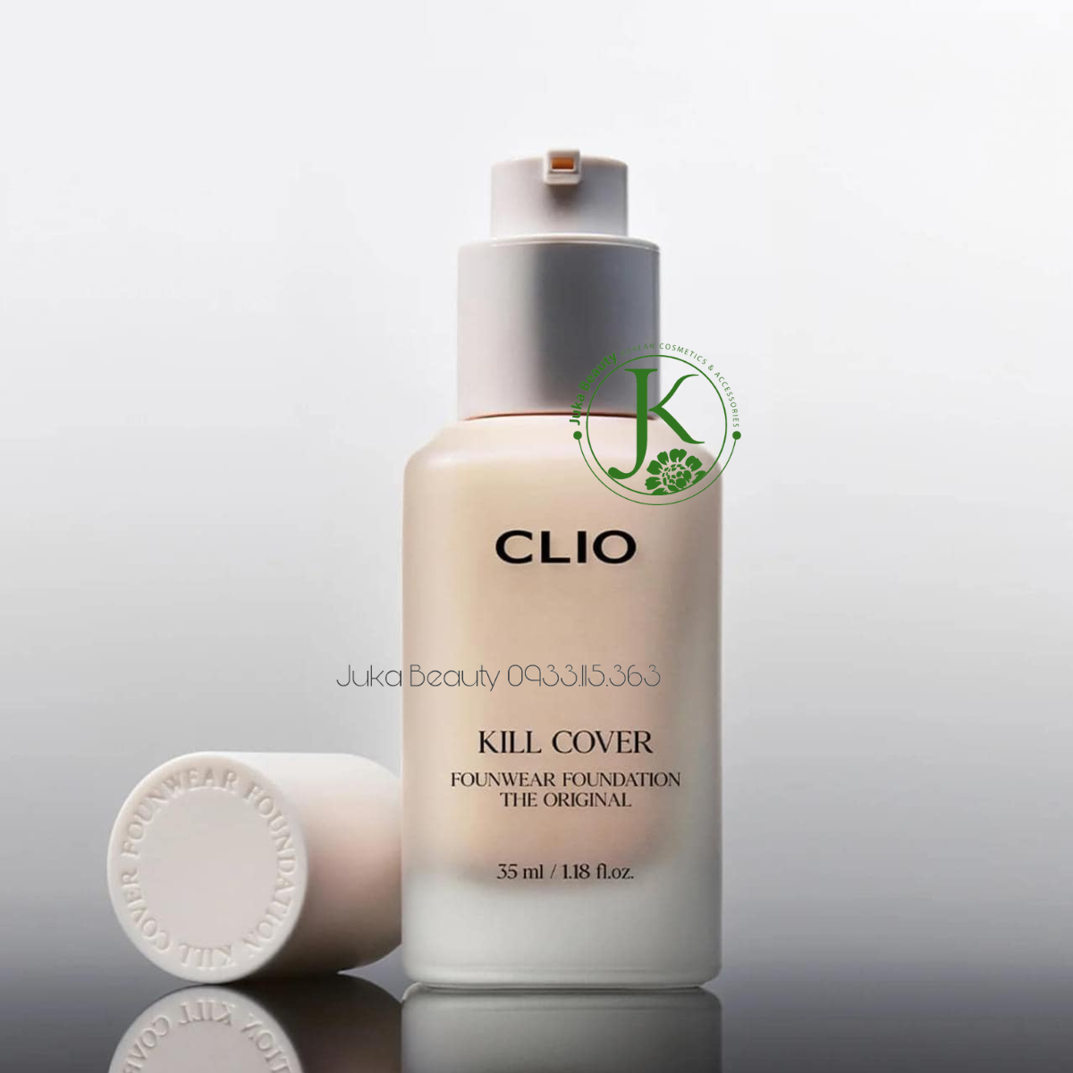  (MẪU MỚI) Kem Nền Mỏng, Che Phủ Khuyết Điểm Clio Kill Cover Founwear Foundation The Original 35ml 