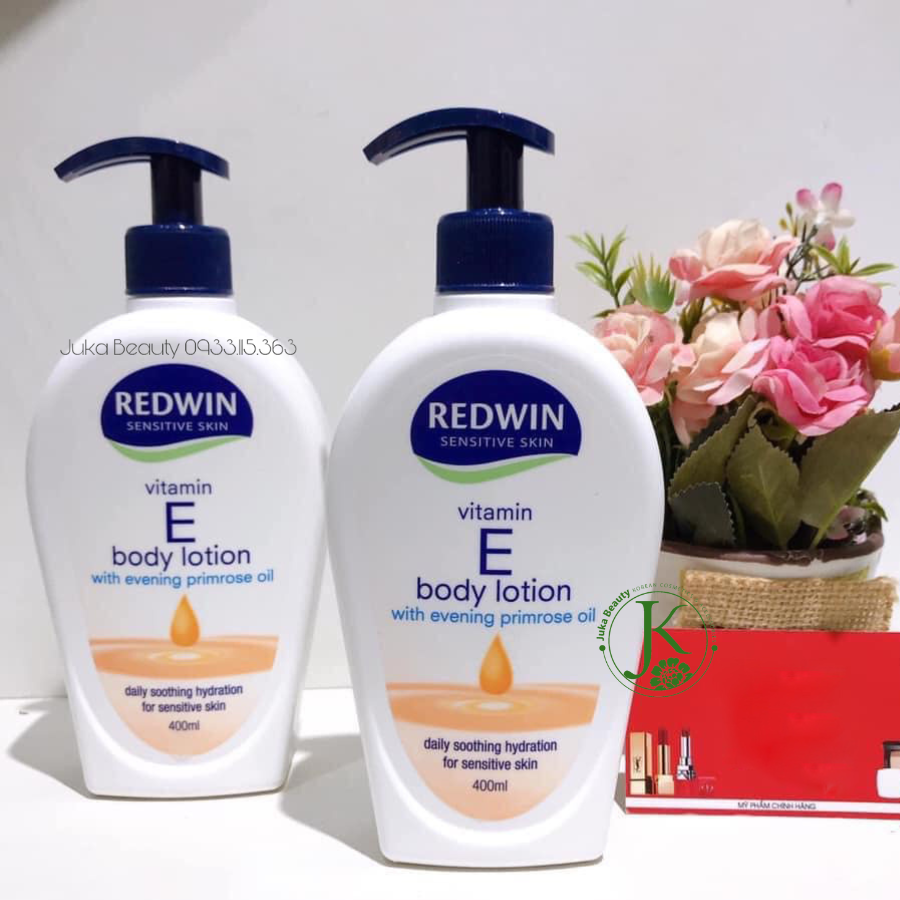  Sữa Dưỡng Thể Toàn Thân Redwin Vitamin E Body Lotion 400ml 