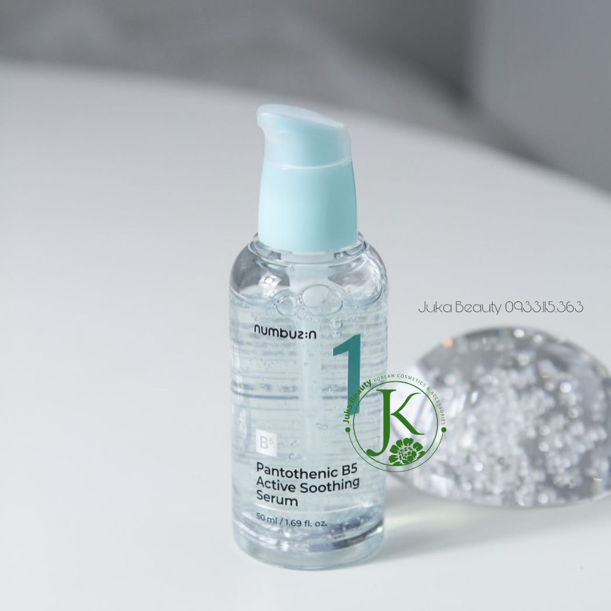  Tinh Chất Dưỡng ẩm, Giảm Dầu Nhờn Numbuzin No.1 Patothenic B5 Active Soothing Serum 50ml 