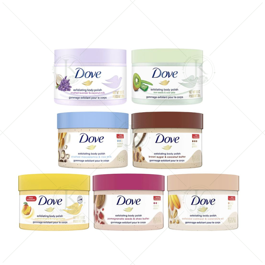 [Bản Mỹ] Tẩy Tế Bào Chết Cơ Thể Làm Sạch Da DOVE EXFOLIATING BODY POLISH 298g